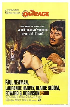 Cover image of the movie The Outrage (1964)