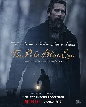 Cover image of the movie The Pale Blue Eye (2022)