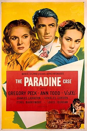 Cover image of the movie The Paradine Case (1947)