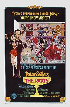 Cover image of the movie The Party (1968)