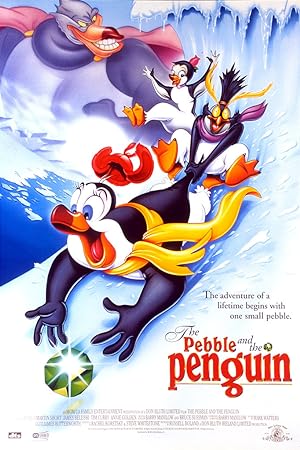 Cover image of the movie The Pebble and the Penguin (1995)