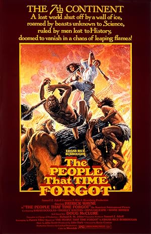 Cover image of the movie The People That Time Forgot (1977)