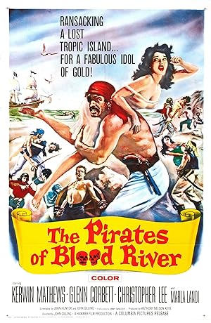Cover image of the movie The Pirates of Blood River (1962)