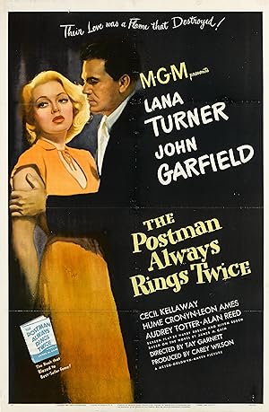 Cover image of the movie The Postman Always Rings Twice (1946)