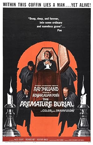 Cover image of the movie The Premature Burial (1962)