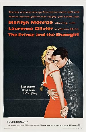 Cover image of the movie The Prince and the Showgirl (1957)