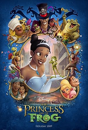 Cover image of the movie The Princess and the Frog (2009)