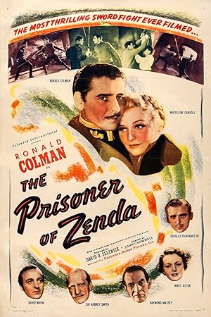 Cover image of the movie The Prisoner of Zenda (1937)