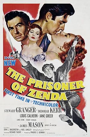 Cover image of the movie The Prisoner of Zenda (1952)