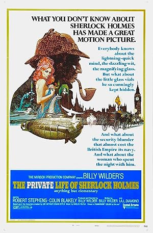 Cover image of the movie The Private Life of Sherlock Holmes (1970)