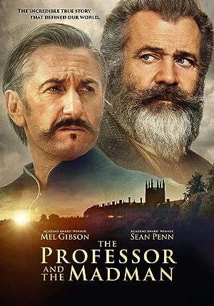 Cover image of the movie The Professor and the Madman (2019)