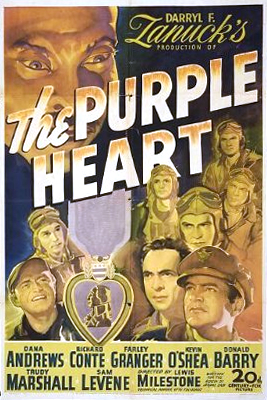 Cover image of the movie The Purple Heart (1944)