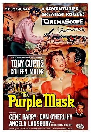 Cover image of the movie The Purple Mask (1955)
