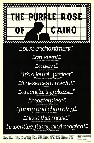 Cover image of the movie The Purple Rose of Cairo (1985)