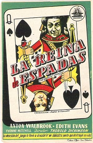 Cover image of the movie The Queen of Spades (1949)