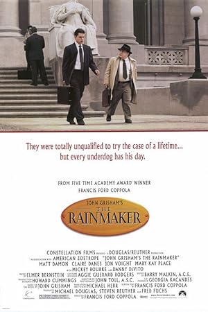 Cover image of the movie The Rainmaker (1997)