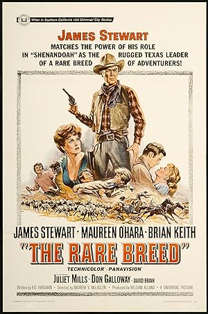 Cover image of the movie The Rare Breed (1966)