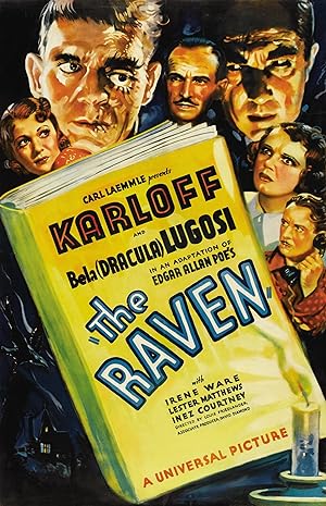 Cover image of the movie The Raven (1935)