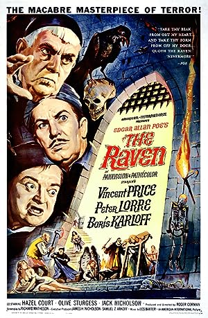 Cover image of the movie The Raven (1963)
