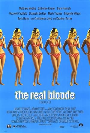 Cover image of the movie The Real Blonde (1997)