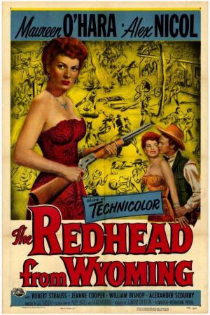 Cover image of the movie The Redhead from Wyoming (1953)