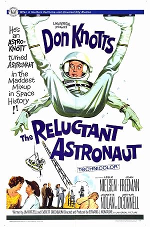 Cover image of the movie The Reluctant Astronaut (1967)