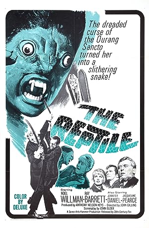 Cover image of the movie The Reptile (1966)