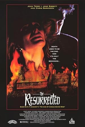 Cover image of the movie The Resurrected (1991)