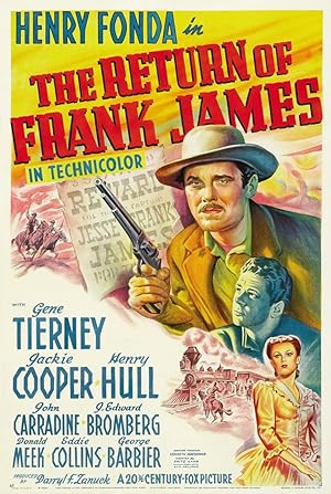 Cover image of the movie The Return of Frank James (1940)