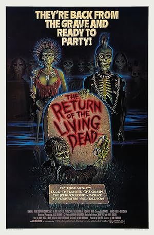 Cover image of the movie The Return of the Living Dead (1985)