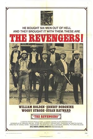 Cover image of the movie The Revengers (1972)