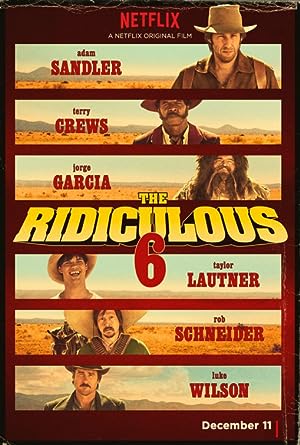 Cover image of the movie The Ridiculous 6 (2015)