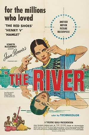 Cover image of the movie The River (1951)