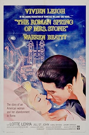Cover image of the movie The Roman Spring of Mrs. Stone (1961)