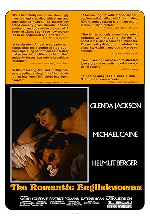 Cover image of the movie The Romantic Englishwoman (1975)