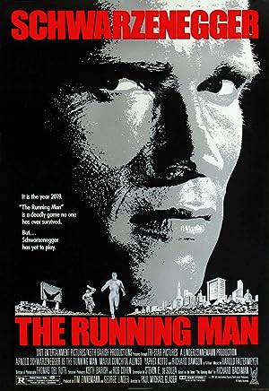 Cover image of the movie The Running Man (1987)