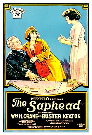 Cover image of the movie The Saphead (1920)