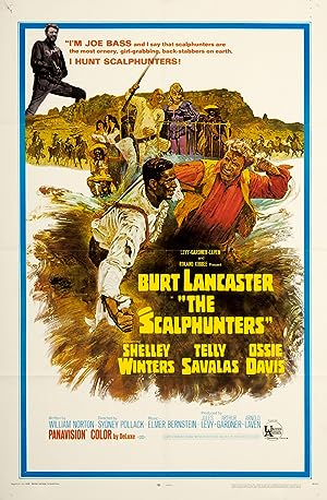 Cover image of the movie The Scalphunters (1968)