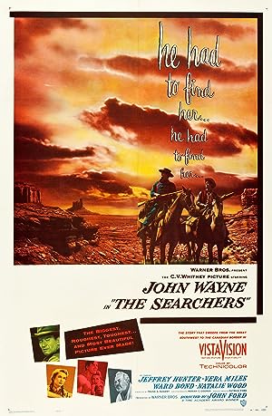 Cover image of the movie The Searchers (1956)