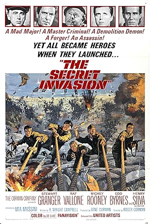 Cover image of the movie The Secret Invasion (1964)