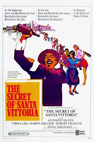 Cover image of the movie The Secret of Santa Vittoria (1969)