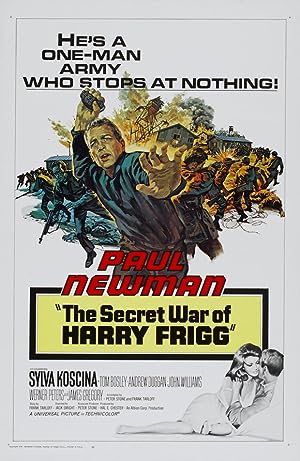 Cover image of the movie The Secret War of Harry Frigg (1968)
