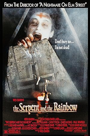 Cover image of the movie The Serpent and the Rainbow (1988)