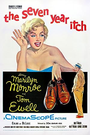 Cover image of the movie The Seven Year Itch (1955)