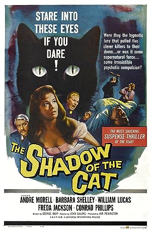 Cover image of the movie The Shadow of the Cat (1961)