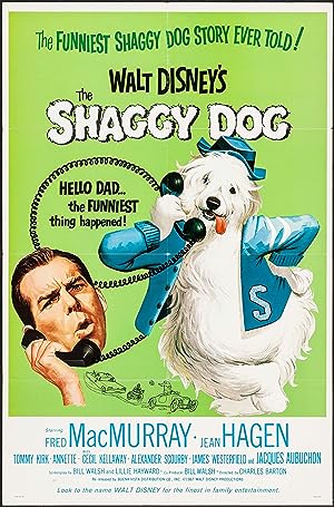 Cover image of the movie The Shaggy Dog (1959)