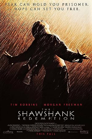 Cover image of the movie The Shawshank Redemption (1994)
