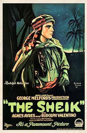 Cover image of the movie The Sheik (1921)