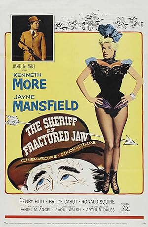 Cover image of the movie The Sheriff of Fractured Jaw (1958)