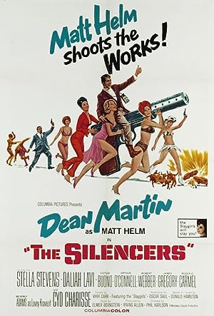 Cover image of the movie The Silencers (1966)